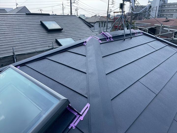 完成：美しいSGL鋼板屋根へ